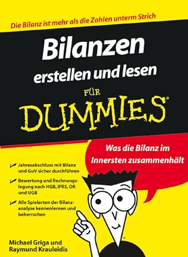 Beispielbild fr Zwei Bcher: Bilanzen erstellen und lesen fr Dummies + Wirtschaftsmathematik fr Dummies zum Verkauf von Versandantiquariat Manuel Weiner