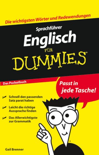 Stock image for Sprachfhrer Englisch Fr Dummies for sale by Blackwell's