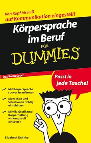 Imagen de archivo de Krpersprache im Beruf fr Dummies Das Pocketbuch a la venta por medimops