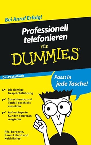 9783527705719: Professionell Telefonieren Fur Dummies Das Pocketbuch (Fr Dummies)