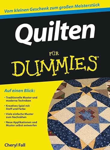 Beispielbild fr Quilten fr Dummies (Fur Dummies) zum Verkauf von medimops