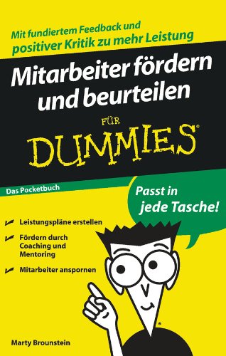 9783527706075: Mitarbeiter frdern und beurteilen fr Dummies Das Pocketbuch