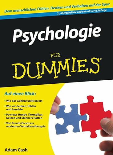 Imagen de archivo de Psychologie fr Dummies: Dem menschlichen Fhlen, Denken und Verhalten auf der Spur (Fur Dummies) a la venta por medimops