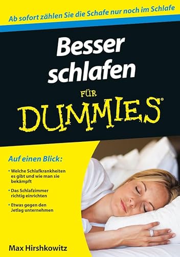 Stock image for Besser schlafen fr Dummies (Fur Dummies) for sale by medimops
