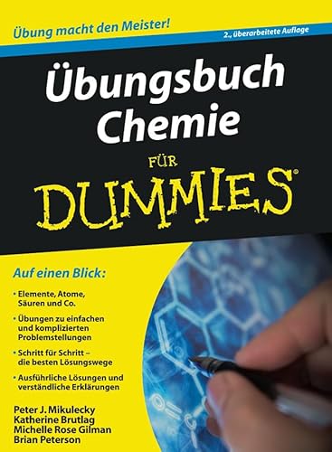 Imagen de archivo de bungsbuch Chemie fr Dummies (Fur Dummies) a la venta por medimops