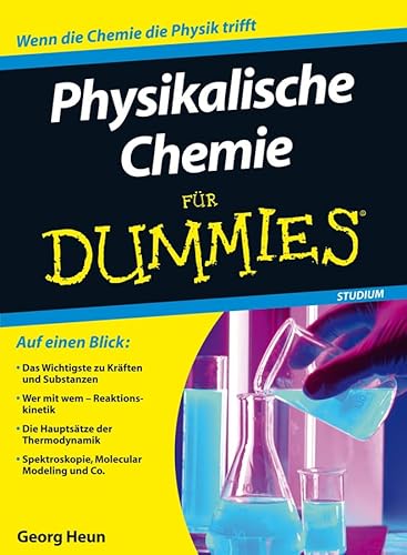 Stock image for Physikalische Chemie fr Dummies (Fur Dummies) for sale by medimops