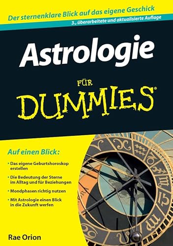 Beispielbild fr Astrologie fr Dummies (Fur Dummies) zum Verkauf von medimops