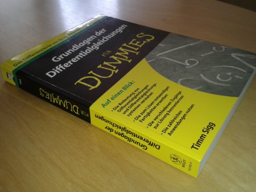 9783527707959: Grundlagen der Differentialgleichungen fr Dummies