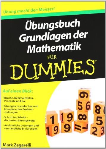 Beispielbild fr bungsbuch Grundlagen Der Mathematik Fr Dummies zum Verkauf von Blackwell's