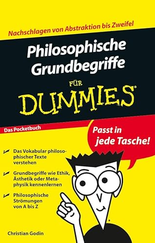 Beispielbild fr Philosophische Grundbegriffe fr Dummies (Fr Dummies) (German Edition) zum Verkauf von Books Unplugged