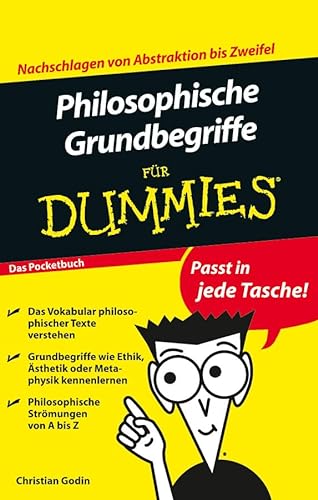Imagen de archivo de Philosophische Grundbegriffe fr Dummies (Fr Dummies) (German Edition) a la venta por Books Unplugged