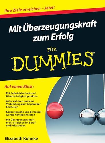 Stock image for Mit berzeugungskraft zum Erfolg fr Dummies (Fur Dummies) for sale by medimops