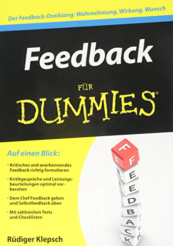 9783527708727: Feedback fr Dummies