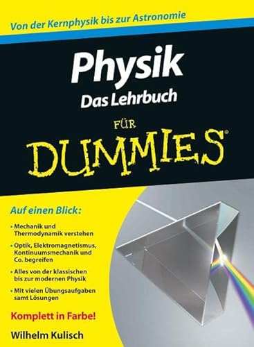 Beispielbild fr Physik fr Dummies. Das Lehrbuch (Fur Dummies) zum Verkauf von medimops