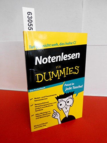 9783527709342: Notenlesen Fur Dummies das Pocketbuch