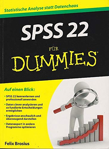 Beispielbild fr SPSS 22 fr Dummies (Fur Dummies) zum Verkauf von medimops