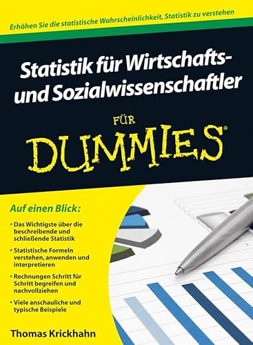 Beispielbild fr Statistik fr Wirtschafts- und Sozialwissenschaftler fr Dummies. zum Verkauf von Antiquariat Herrmann