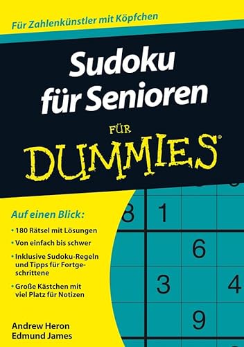 Imagen de archivo de Sudoku fur Senioren fur Dummies a la venta por Books Unplugged