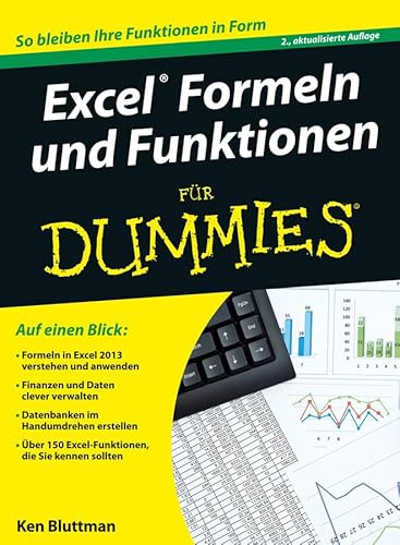 Beispielbild fr Excel Formeln und Funktionen fr Dummies (Fur Dummies) zum Verkauf von medimops