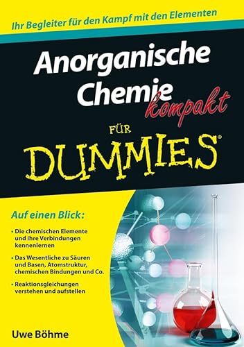 Imagen de archivo de Anorganische Chemie Kompakt Fr Dummies a la venta por Blackwell's