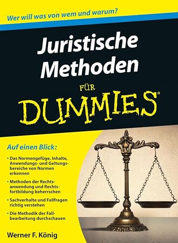 Beispielbild fr Juristische Methoden fr Dummies zum Verkauf von medimops