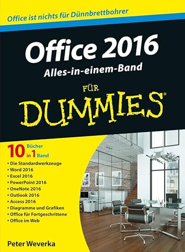 Imagen de archivo de Office 2016 fr Dummies Alles in einem Band a la venta por Revaluation Books