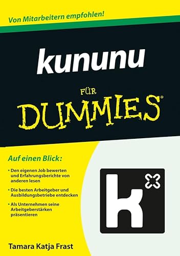 9783527712045: Kununu fr Dummies