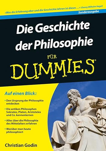 Beispielbild fr Die Geschichte Der Philosophie Fr Dummies zum Verkauf von Blackwell's
