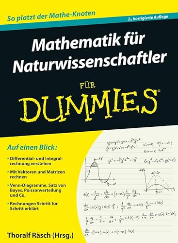 Stock image for Mathematik fr Naturwissenschaftler fr Dummies for sale by medimops