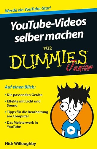 Stock image for YouTube-Videos selber machen fr Dummies Junior for sale by medimops