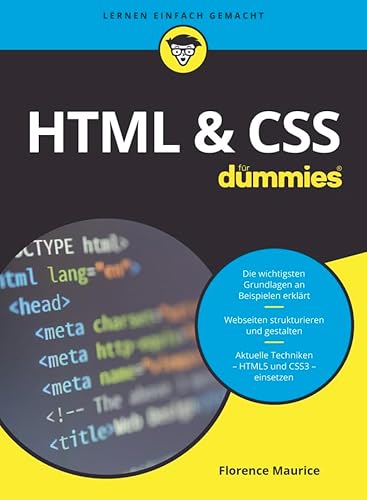 HTML & CSS für Dummies - Maurice, Florence