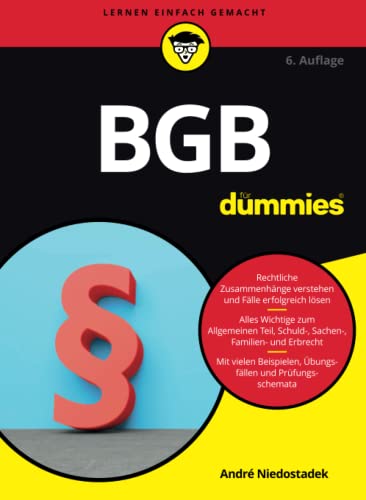 9783527718870: BGB fr Dummies (German Edition)