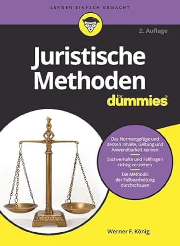 Beispielbild fr Juristische Methoden fr Dummies zum Verkauf von medimops