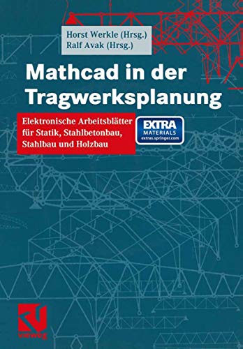 9783528017460: Mathcad in der Tragwerksplanung.