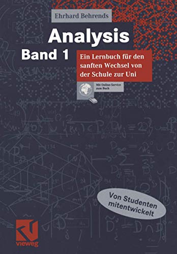 Analysis Band 1. - Behrends, Ehrhard