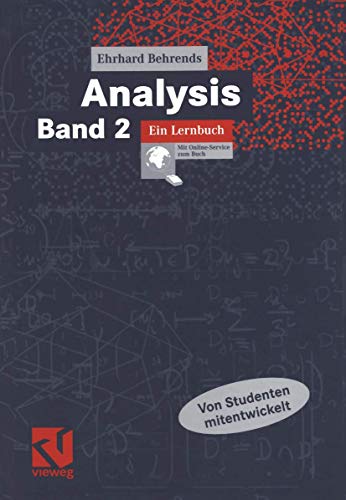 Analysis Band 2 Ein Lernbuch - Behrends, Ehrhard