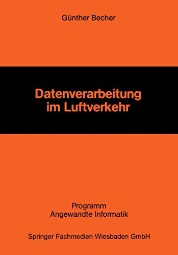 Stock image for Datenverarbeitung im Luftverkehr for sale by Chiron Media
