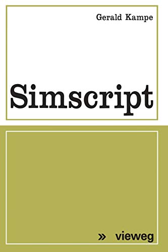 Stock image for Simscript for sale by Chiron Media