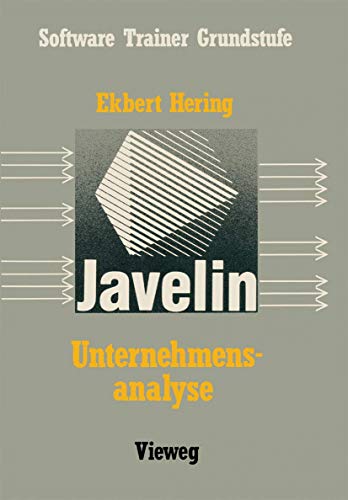 Beispielbild fr Unternehmensanalyse mit Javelin : Eine Einfuhrung mit Fallbeispielen zum Verkauf von Chiron Media