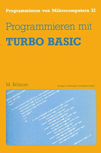 Image d'archives pour Programmieren Mit Turbo Basic mis en vente par Chiron Media