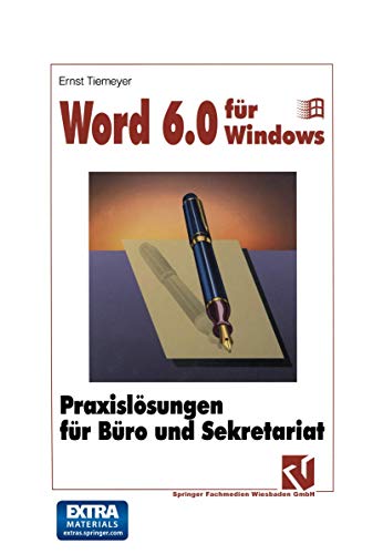 Beispielbild fr Word 6.0 fr Windows. Praxislsungen fr Bro und Sekretariat zum Verkauf von medimops
