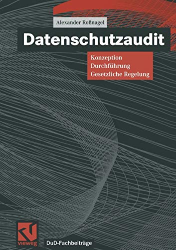 Beispielbild fr Datenschutzaudit (DuD-Fachbeitrge) zum Verkauf von medimops