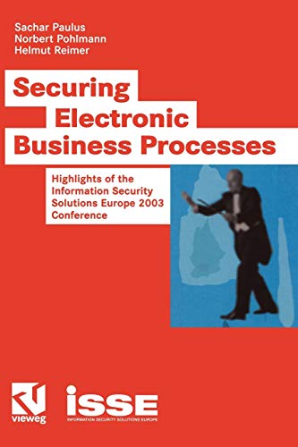 Beispielbild fr Securing Electronic Business Processes zum Verkauf von Books Puddle