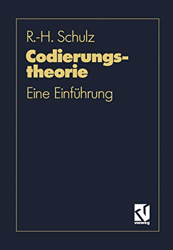 Codierungstheorie: Eine Einführung
