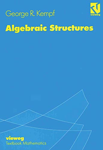 Stock image for Algebraic Structures for sale by Better World Books