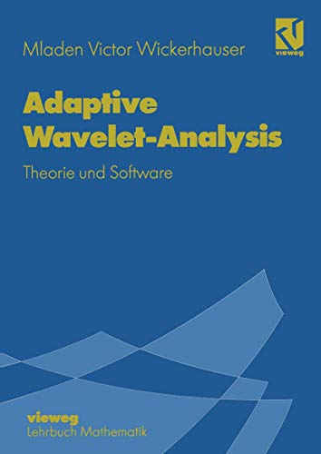 9783528066888: Adaptive Wavelet Analysis