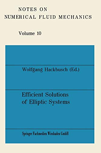 Beispielbild fr Efficient Solutions of Elliptic Systems: Proceedings of a Gamm-Seminar, Kiel, January 27 to 29, 1984 zum Verkauf von Revaluation Books