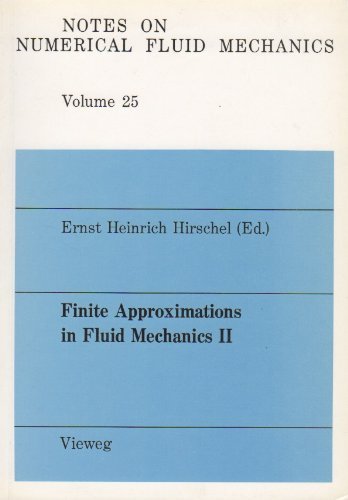 Imagen de archivo de Finite Approximations in Fluid Mechanics II: DFG Priority Research Programme Results 1986-1988 (Notes on numerical fluid mechanics 25) a la venta por Zubal-Books, Since 1961