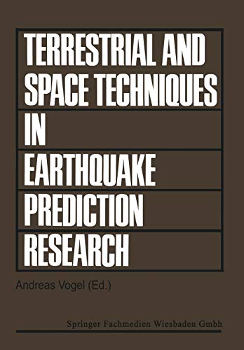 Terrestrial and Space Techniques in Earthquake Prediction Research.