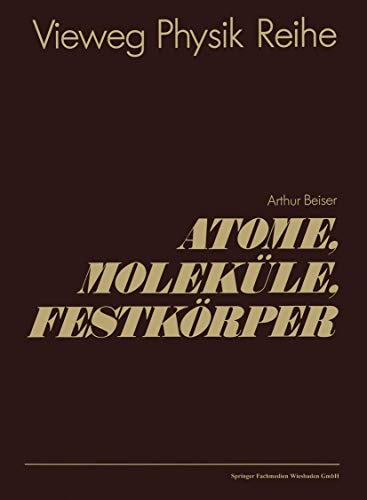 9783528084592: Atome, Molekle, Festkrper